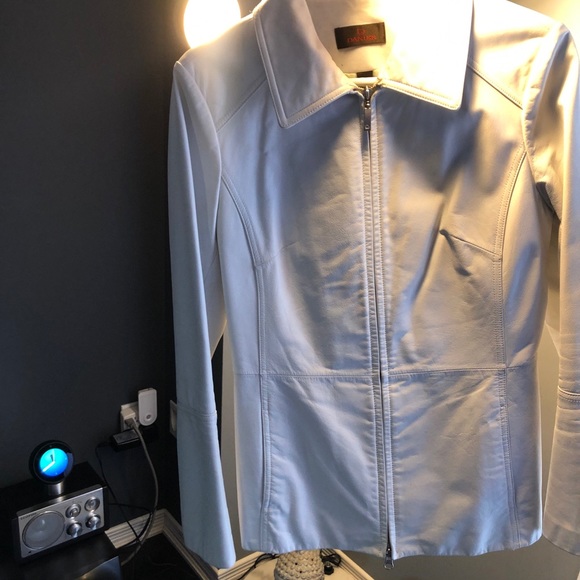 White leather jacket - Picture 2 of 5